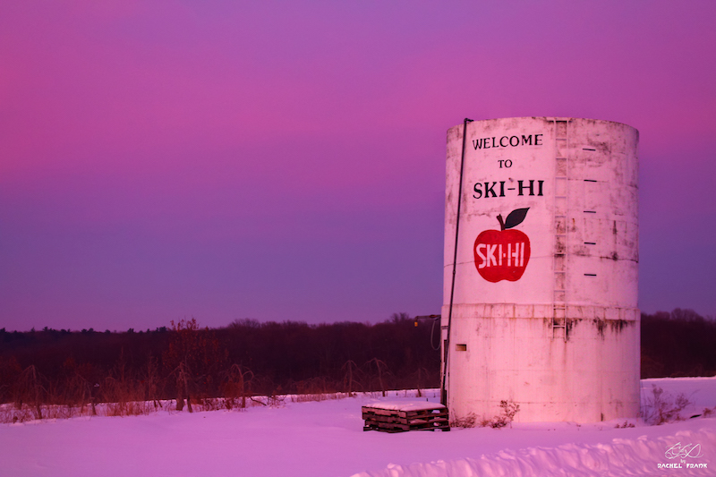 Sunset at Ski-Hi Fruit Farm by Rachel Frank
