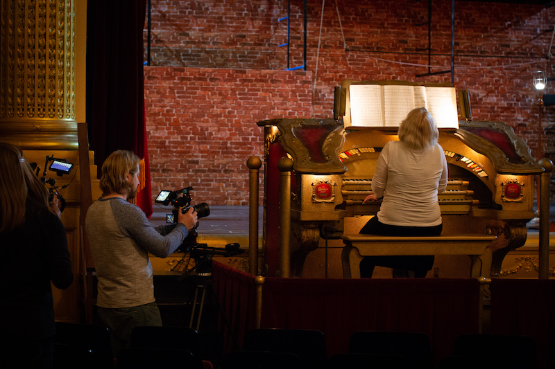 Filming the Barton Organ