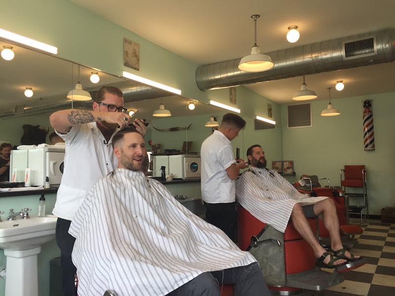 Haircuts at Baraboo Social Club